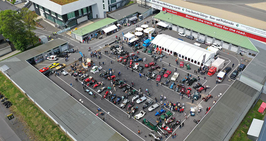 Historisches Fahrerlager Nürburgring